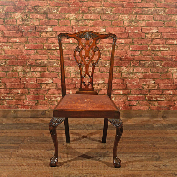 Victorian Set of Six Dining Chairs, c.1890 - London Fine Antiques