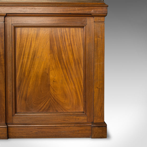 Antique Showcase Cabinet, English, Walnut, Bronze, Display, Museum, Circa 1900 - London Fine Antiques