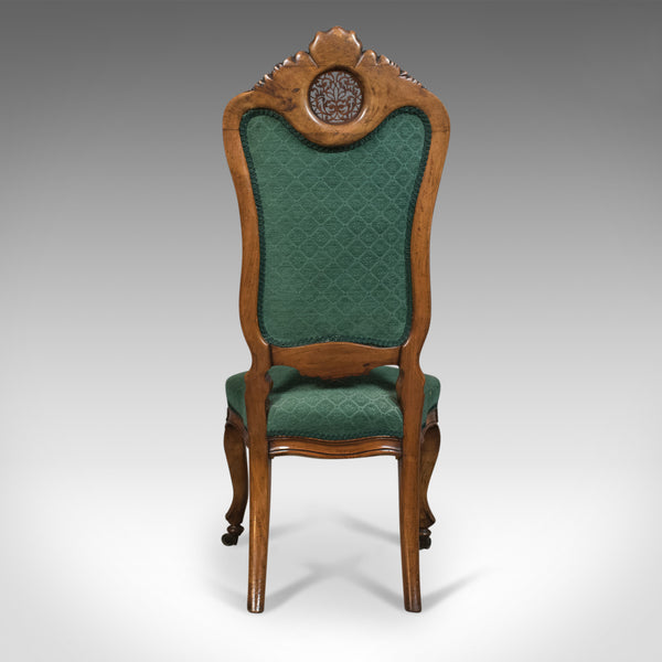 Antique Side Chair, 19th Century, Nursing, Salon, English, Walnut, Circa 1820 - London Fine Antiques