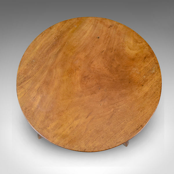 Antique Side Table, Circular, Georgian, Mahogany, Tea, English, Circa 1800 - London Fine Antiques