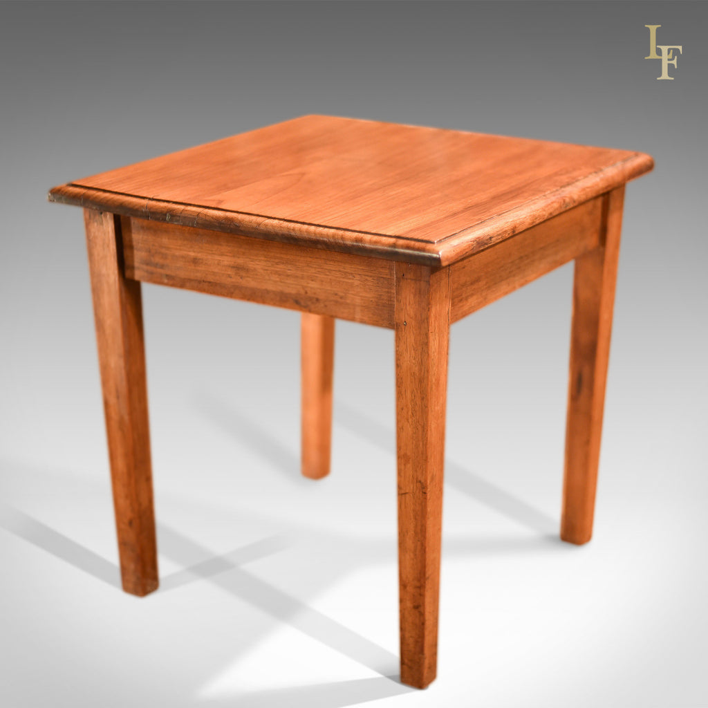 Antique Side Table, Early 20th Century Oak c.1910 - London Fine Antiques