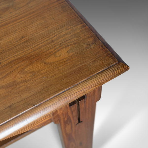 Antique Console Table, English, Arts & Crafts, Victorian, Pine, Side, Circa 1880 - London Fine Antiques