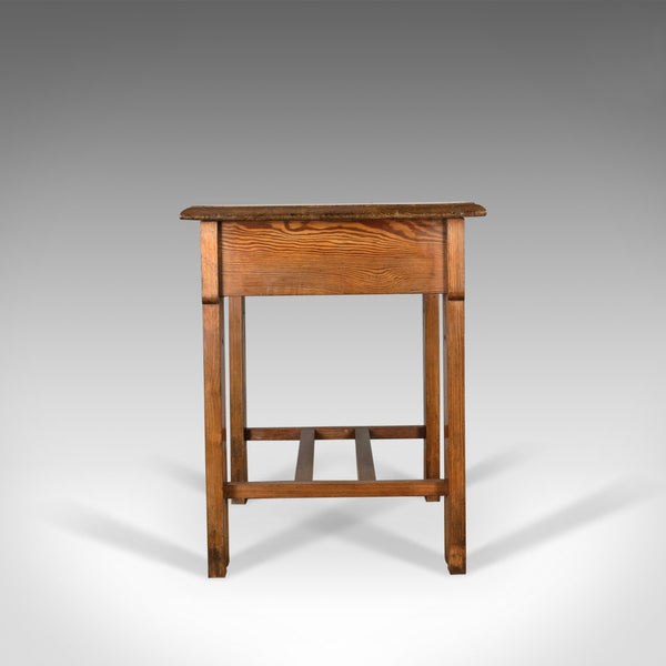 Antique Console Table, English, Arts & Crafts, Victorian, Pine, Side, Circa 1880 - London Fine Antiques