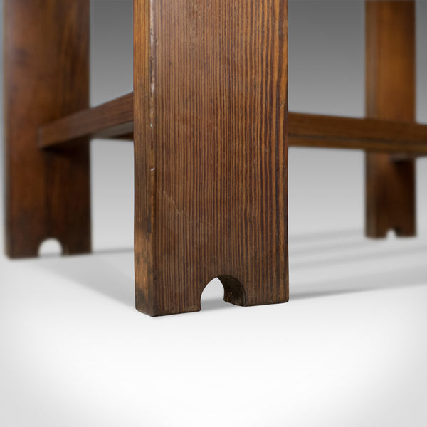 Antique Console Table, English, Arts & Crafts, Victorian, Pine, Side, Circa 1880 - London Fine Antiques