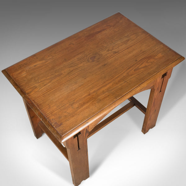 Antique Console Table, English, Arts & Crafts, Victorian, Pine, Side, Circa 1880 - London Fine Antiques