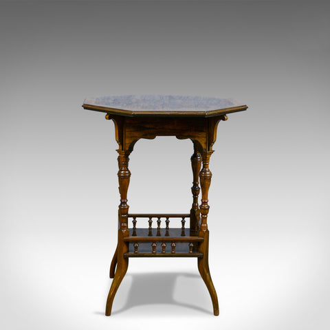 Antique Side Table, English, Victorian, Rosewood, Occasional, Circa 1890 - London Fine Antiques