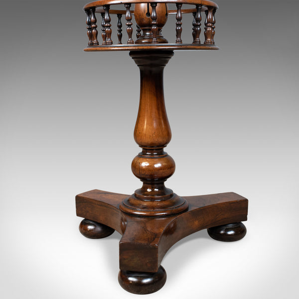 Antique Side Table, English, Victorian, Rosewood, Walnut, Occasional, Circa 1860 - London Fine Antiques