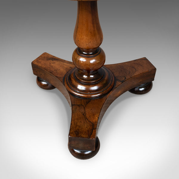 Antique Side Table, English, Victorian, Rosewood, Walnut, Occasional, Circa 1860 - London Fine Antiques
