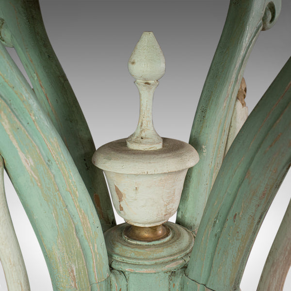 Antique Side Table, French, Painted, Pine, Cafe, Lamp, Occasional, Circa 1890 - London Fine Antiques