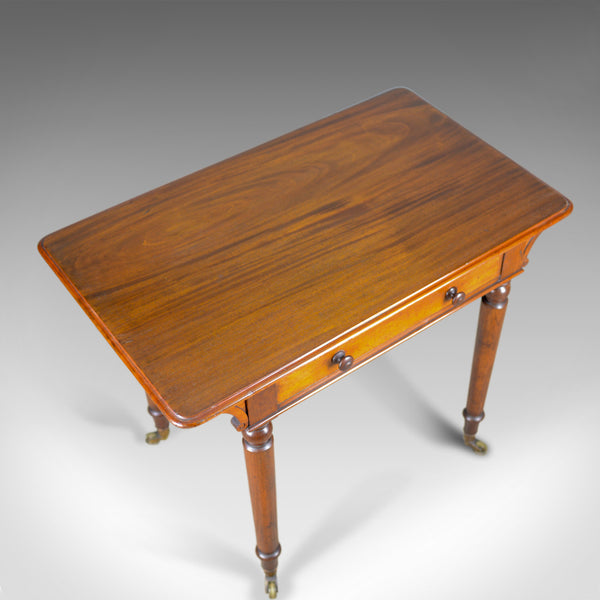 Antique Side Table by Holland and Sons, English, Victorian, Mahogany, Circa 1860 - London Fine Antiques