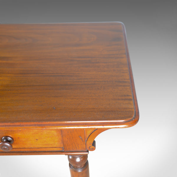 Antique Side Table by Holland and Sons, English, Victorian, Mahogany, Circa 1860 - London Fine Antiques