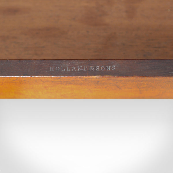 Antique Side Table by Holland and Sons, English, Victorian, Mahogany, Circa 1860 - London Fine Antiques