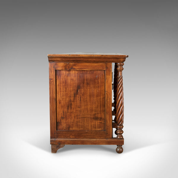 Antique Sideboard, Colonial Cabinet, Fruitwood, Cupboard, Early 20th Century - London Fine Antiques
