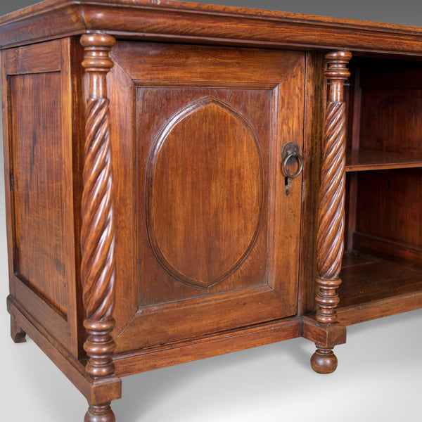 Antique Sideboard, Colonial Cabinet, Fruitwood, Cupboard, Early 20th Century - London Fine Antiques