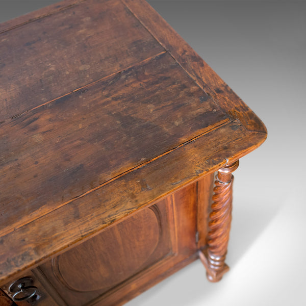 Antique Sideboard, Colonial Cabinet, Fruitwood, Cupboard, Early 20th Century - London Fine Antiques
