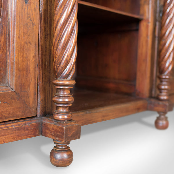 Antique Sideboard, Colonial Cabinet, Fruitwood, Cupboard, Early 20th Century - London Fine Antiques