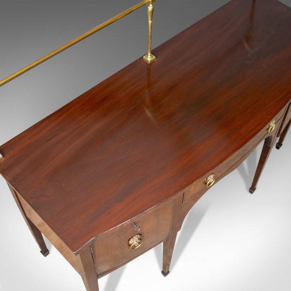 Antique Sideboard, English, Regency, Server, Mahogany, 19th Century, Circa 1830 - London Fine Antiques