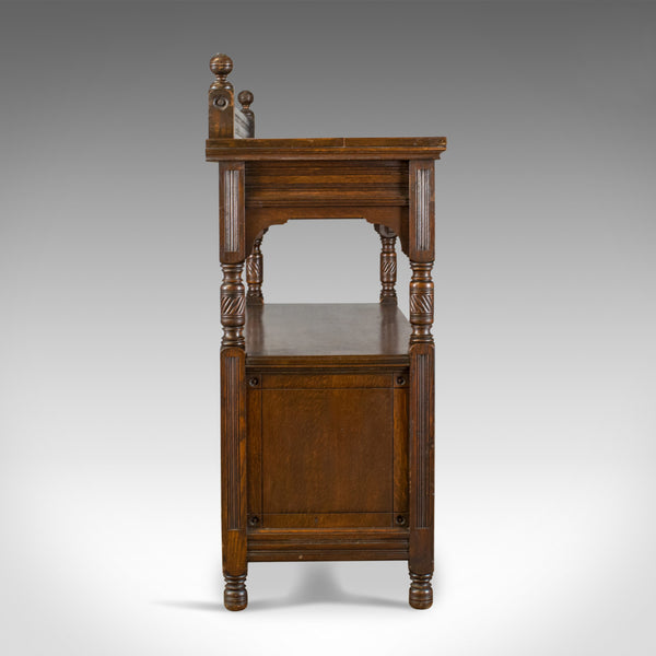 Antique Sideboard, Gillow & Co, Oak, Arts and Crafts Buffet Cabinet, Circa 1890 - London Fine Antiques