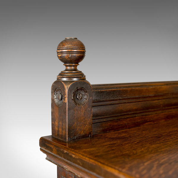 Antique Sideboard, Gillow & Co, Oak, Arts and Crafts Buffet Cabinet, Circa 1890 - London Fine Antiques