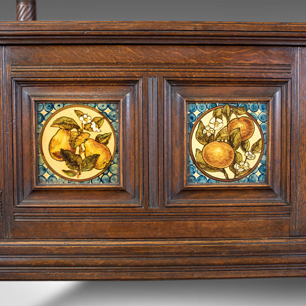 Antique Sideboard, Gillow & Co, Oak, Arts and Crafts Buffet Cabinet, Circa 1890 - London Fine Antiques