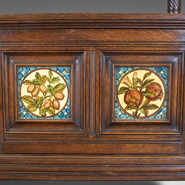 Antique Sideboard, Gillow & Co, Oak, Arts and Crafts Buffet Cabinet, Circa 1890 - London Fine Antiques
