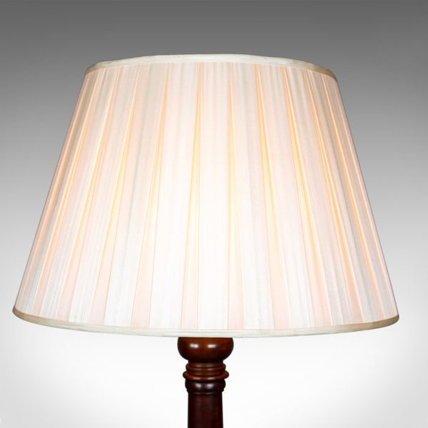 Antique Standard Lamp, English, Edwardian, William IV Bedpost Light, c.1910 - London Fine Antiques