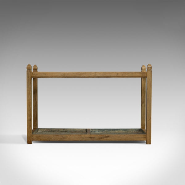 Large Antique Stick Stand, English, Victorian, Pine, Umbrella, Rack, Circa 1900 - London Fine Antiques