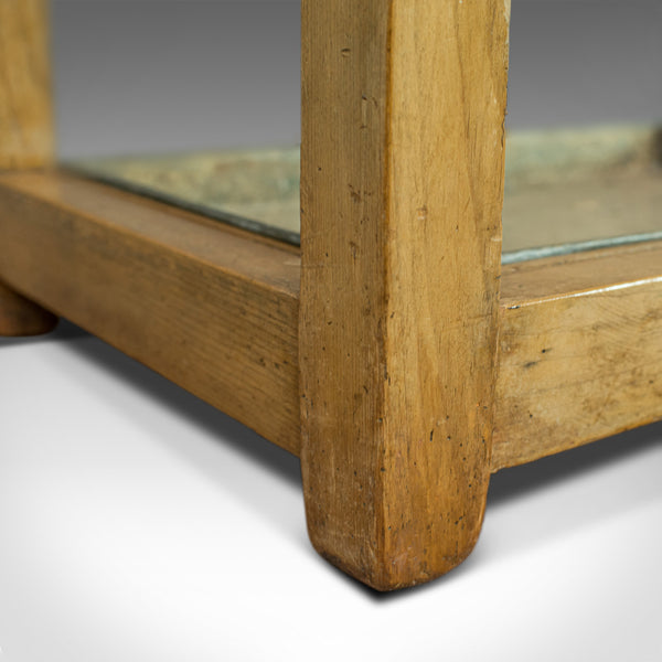 Large Antique Stick Stand, English, Victorian, Pine, Umbrella, Rack, Circa 1900 - London Fine Antiques