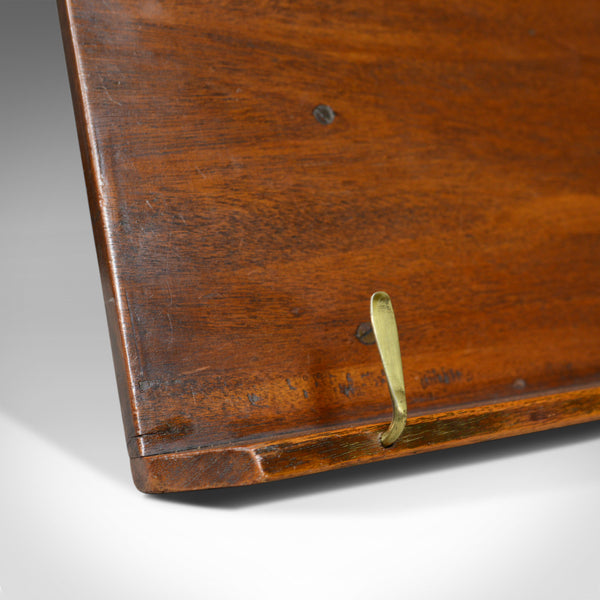 Antique Table or Piano Top Music Stand, Mahogany, Lectern, Book Rest, Circa 1880 - London Fine Antiques