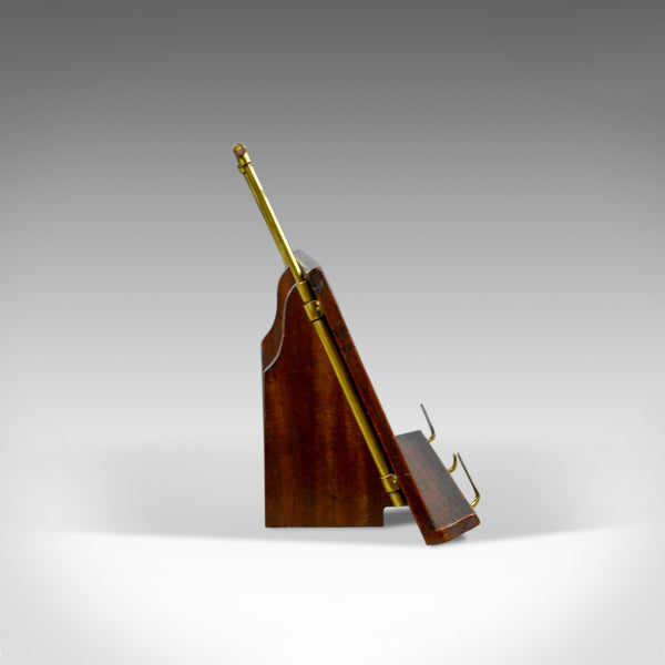Antique Table or Piano Top Music Stand, Mahogany, Lectern, Book Rest, Circa 1880 - London Fine Antiques