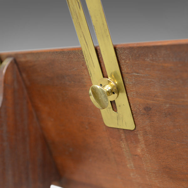 Antique Table or Piano Top Music Stand, Mahogany, Lectern, Book Rest, Circa 1880 - London Fine Antiques