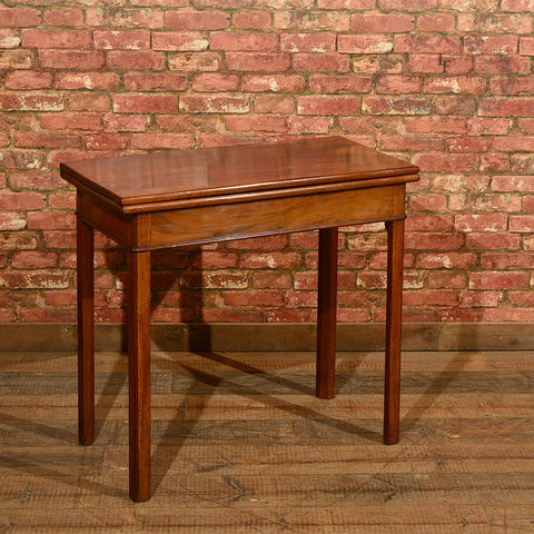 George III Mahogany Tea Table, c.1800 - London Fine Antiques