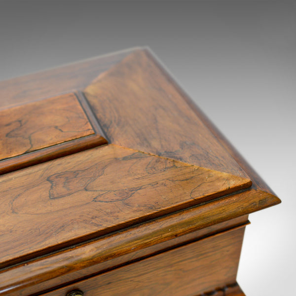 Antique Teapoy, English, William IV, Rosewood, Work Box, 19th Century Circa 1835 - London Fine Antiques