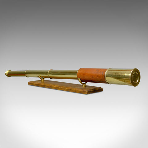 Antique Telescope, 3 Draw Refractor, Terrestrial, Astronomical, English c.1820 - London Fine Antiques
