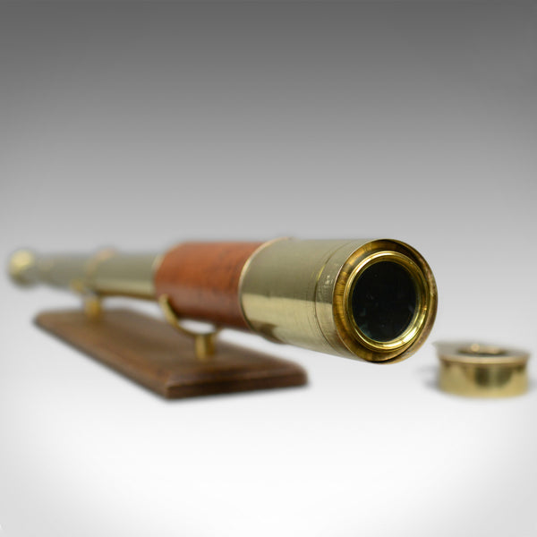 Antique Telescope, 3 Draw Refractor, Terrestrial, Astronomical, English c.1820 - London Fine Antiques
