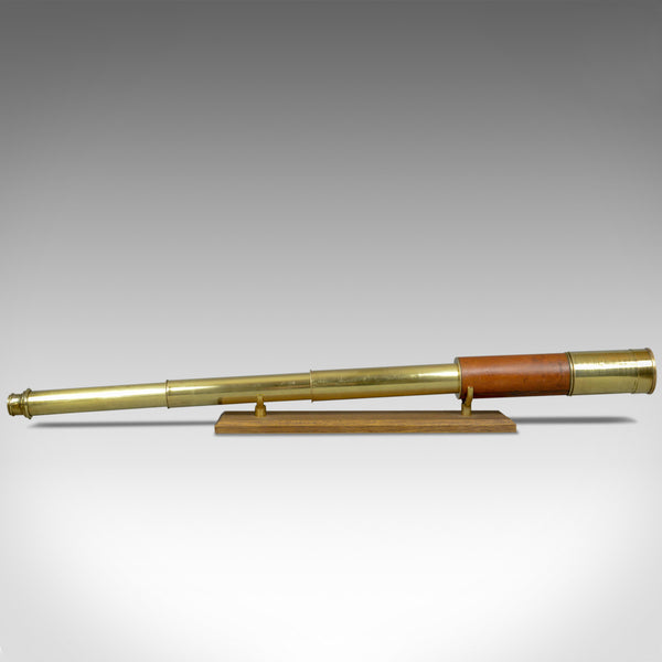 Antique Telescope, 3 Draw Refractor, Terrestrial, Astronomical, English c.1820 - London Fine Antiques