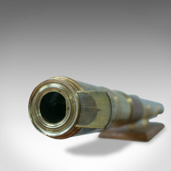 Antique Telescope, 3 Draw, Terrestrial, Astronomical, English, Georgian, C.1780 - London Fine Antiques