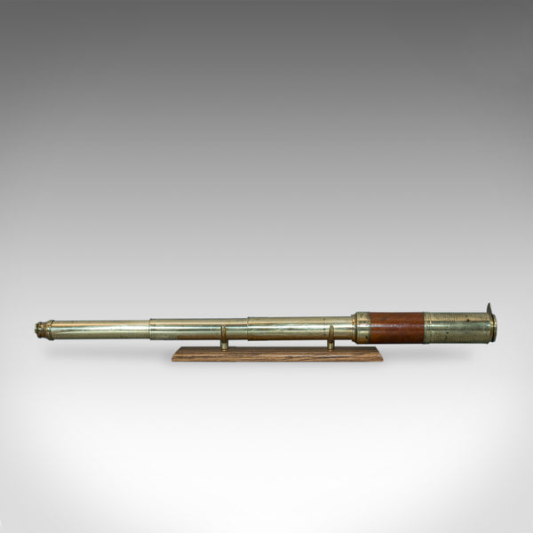 Antique Telescope, 3 Draw, Terrestrial, Astronomical, English, Georgian, C.1780 - London Fine Antiques