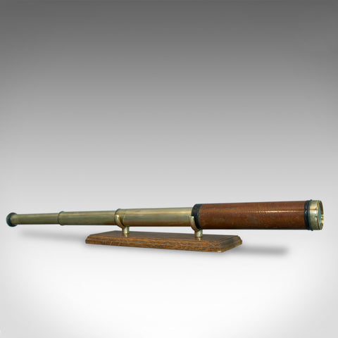Antique Telescope, Bancks and Son, English, 3 Draw, Late 18th Century, C.1800 - London Fine Antiques