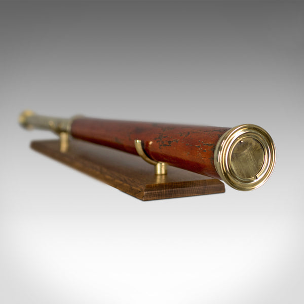 Antique Telescope, English, Single Draw Refractor, T Harris & Son London, c.1810 - London Fine Antiques