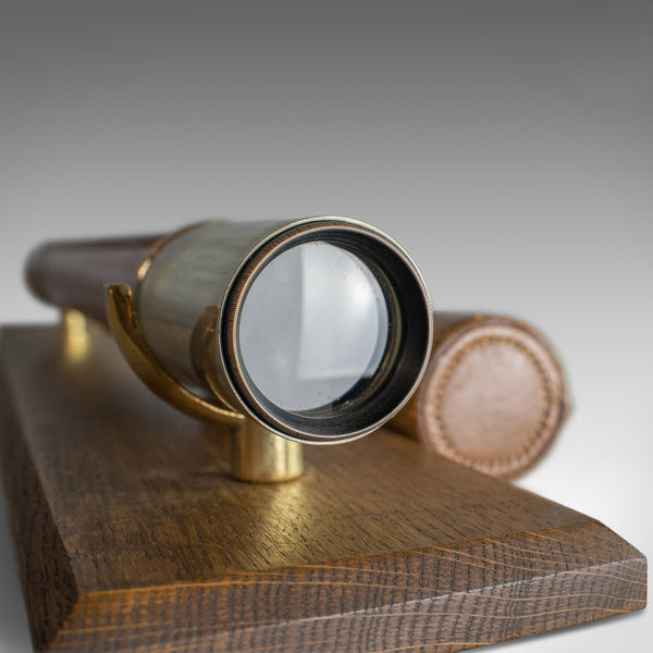 Antique Telescope, H Hughes and Son, London, Officer of the Watch, Early C20th - London Fine Antiques