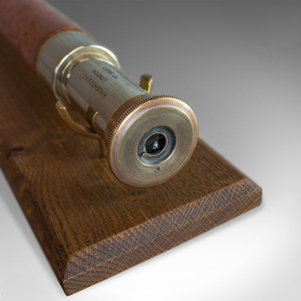 Antique Telescope, H Hughes and Son, London, Officer of the Watch, Early C20th - London Fine Antiques