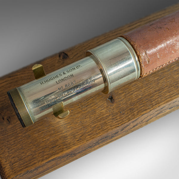 Antique Telescope, H Hughes and Son, London, Officer of the Watch, Early C20th - London Fine Antiques
