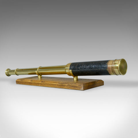 Antique Telescope, Three Draw Refractor, J Casartelli and Son, Circa 1900 - London Fine Antiques