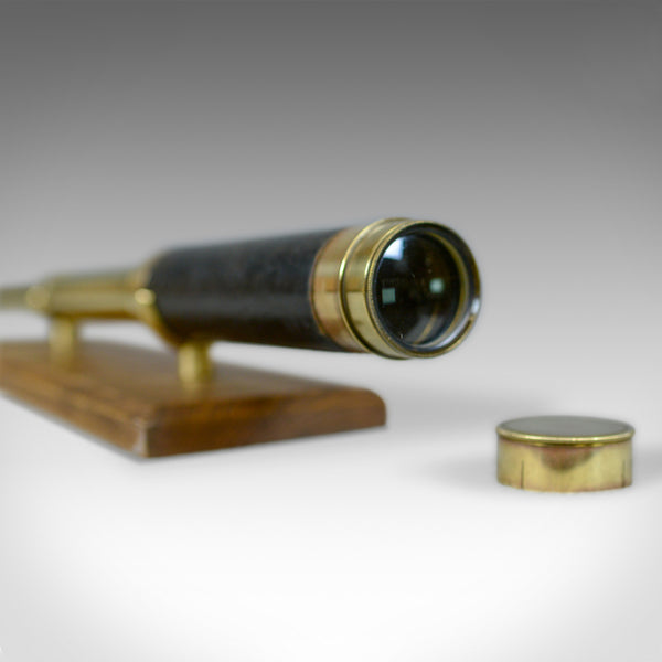 Antique Telescope, Three Draw Refractor, J Casartelli and Son, Circa 1900 - London Fine Antiques
