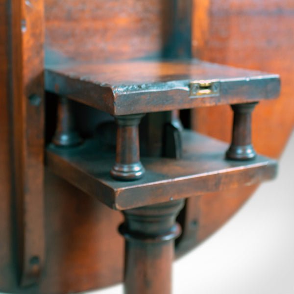 Antique Tilt-Top Side Table, English, Georgian, Mahogany, Wine, Circa 1800 - London Fine Antiques