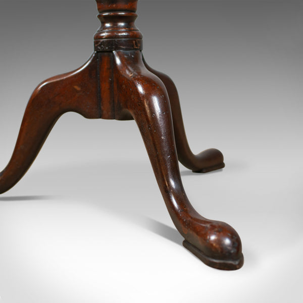 Antique Tilt-Top Side Table, English, Georgian, Mahogany, Wine, Circa 1800 - London Fine Antiques