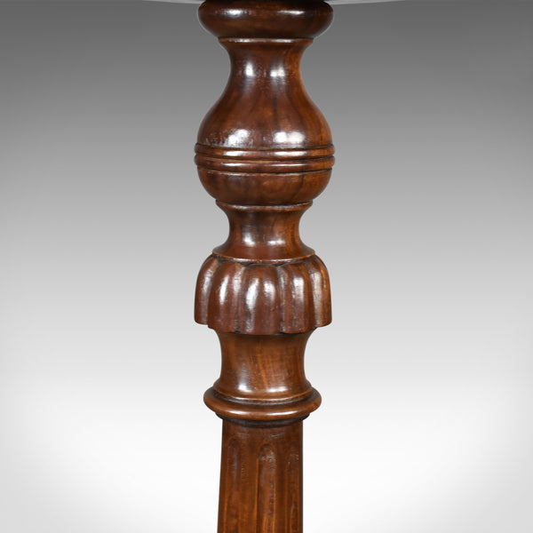 Antique Torchere, English, Edwardian, Plant Stand, Mahogany, Circa 1910 - London Fine Antiques