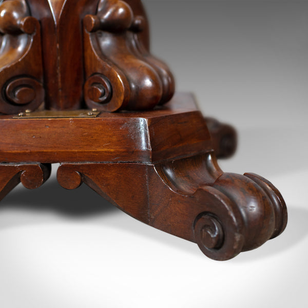 Antique Torchere, English, William IV, Plant Stand, Mahogany, Circa 1835 - London Fine Antiques
