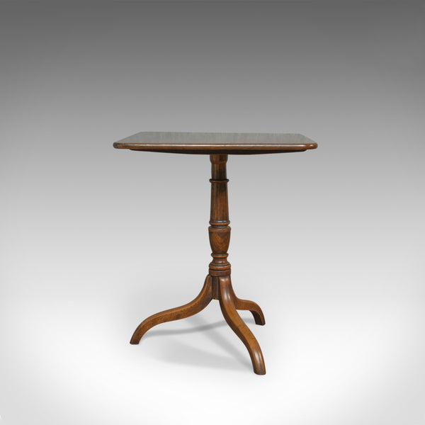 Antique Tripod Table, English, Regency, Tilt-Top, Oak, Side, Circa 1830 - London Fine Antiques